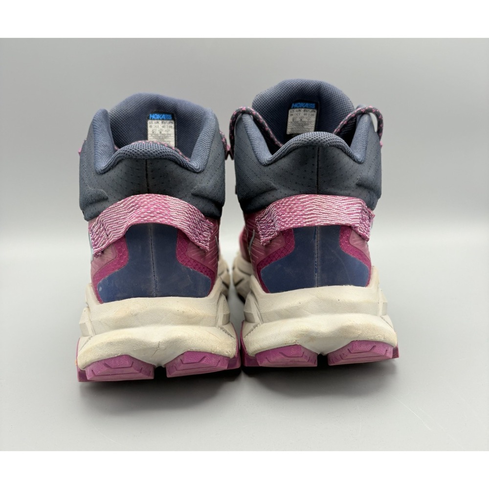 Hoka One One Trail Code GTX Boots Women's Size 8B Gore-Tex Purple High Hiking - Picture 4 of 10